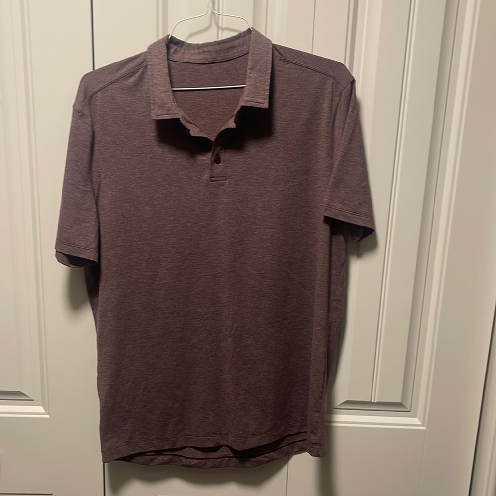 lululemon Athletic Burgundy Polo, size XL